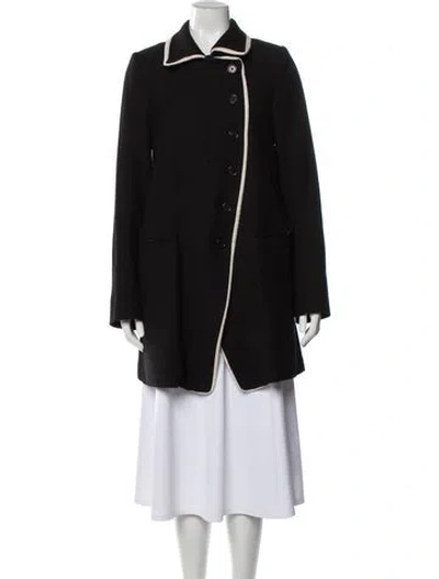 Pre-owned Ann Demeulemeester Vintage 2007 Coat In Black