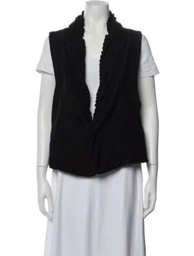 Pre-owned Ann Demeulemeester Vintage 2008 Vest In Black