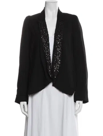 Pre-owned Ann Demeulemeester Vintage 2010 Blazer In Black