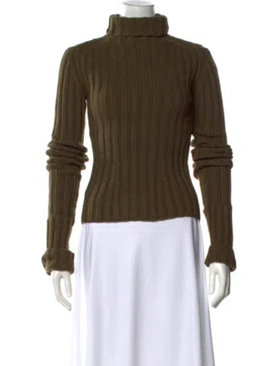 Pre-owned Ann Demeulemeester Vintage 2010's Sweater In Green