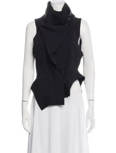 Pre-owned Ann Demeulemeester Vintage 2012 Jacket In Black
