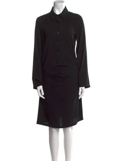 Pre-owned Ann Demeulemeester Vintage Knee-length Dress In Black