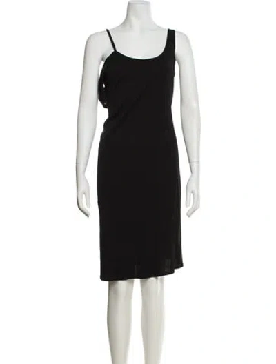 Pre-owned Ann Demeulemeester Vintage Knee-length Dress In Black