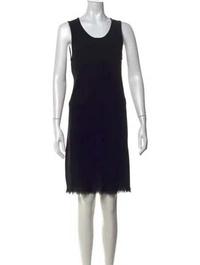 Pre-owned Ann Demeulemeester Vintage Knee-length Dress In Black