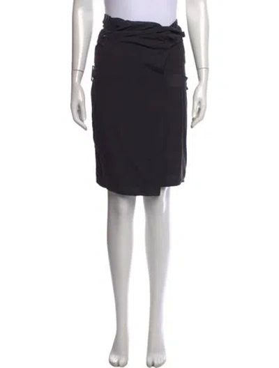 Pre-owned Ann Demeulemeester Vintage Knee-length Skirt In Black