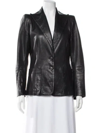 Pre-owned Ann Demeulemeester Vintage Late 1990's - Early 2000's Blazer In Black