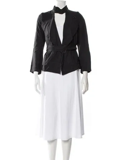 Pre-owned Ann Demeulemeester Vintage Late 1990's - Early 2000's Jacket In Black
