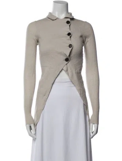 Pre-owned Ann Demeulemeester Vintage Late 1990's - Early 2000's Sweater In Neutrals
