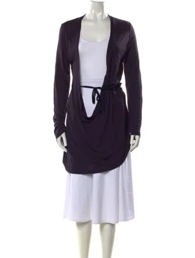 Pre-owned Ann Demeulemeester Vintage Late 1990's - Early 2000's Top In Purple