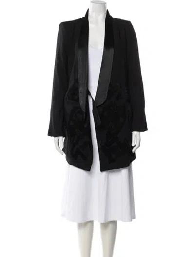 Pre-owned Ann Demeulemeester Vintage Late 2000's - Early 2010's Blazer In Black