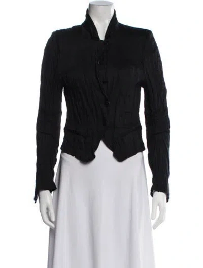 Pre-owned Ann Demeulemeester Vintage Late 2000's - Early 2010's Jacket In Black