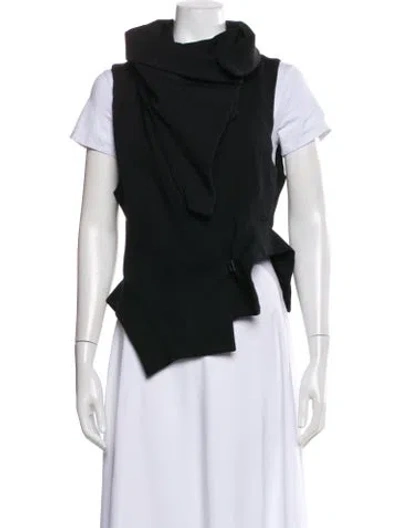 Pre-owned Ann Demeulemeester Vintage Late 2000's - Early 2010's Vest In Black