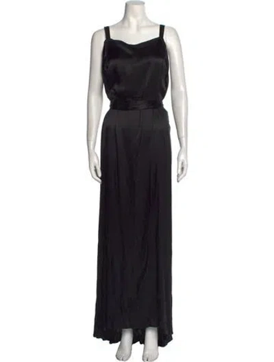 Pre-owned Ann Demeulemeester Vintage Long Dress In Multi