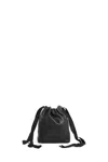 Ann Demeulemeester Small Gael Grained Leather Cross Body Bag In Black