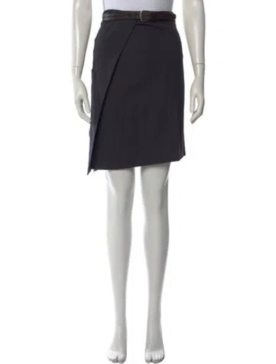 Pre-owned Ann Demeulemeester Vintage Mini Skirt In Black