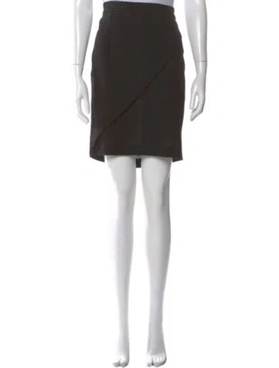 Pre-owned Ann Demeulemeester Vintage Mini Skirt In Black