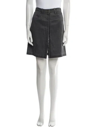 Pre-owned Ann Demeulemeester Vintage Mini Skirt In Multi
