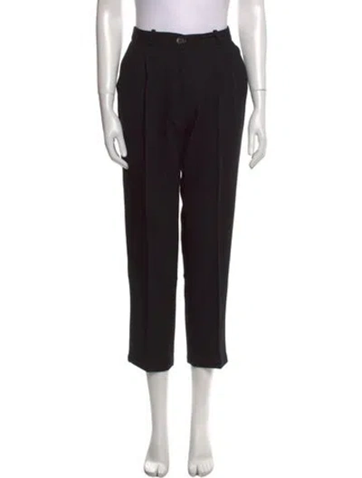 Pre-owned Ann Demeulemeester Vintage Straight Leg Pants In Black