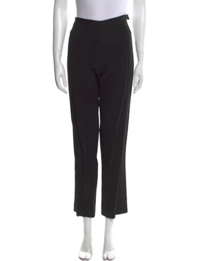 Pre-owned Ann Demeulemeester Vintage Straight Leg Pants In Black