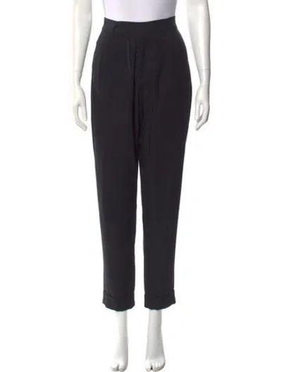 Pre-owned Ann Demeulemeester Vintage Straight Leg Pants In Black