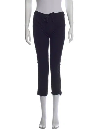 Pre-owned Ann Demeulemeester Vintage Straight Leg Pants In Black
