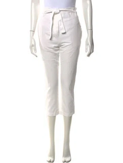 Pre-owned Ann Demeulemeester Vintage Straight Leg Pants In Neutrals