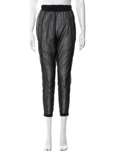 Pre-owned Ann Demeulemeester Vintage Wide Leg Pants In Black