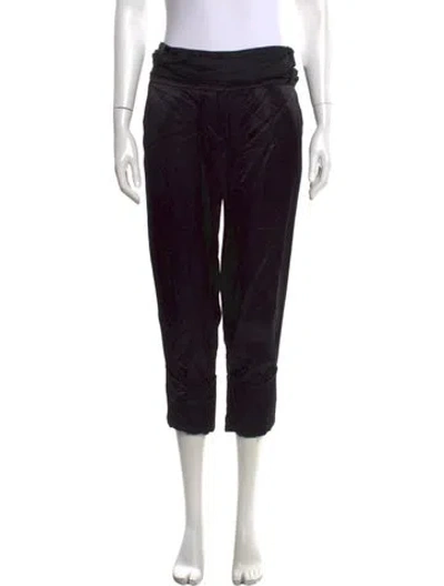 Pre-owned Ann Demeulemeester Vintage Wide Leg Pants In Black
