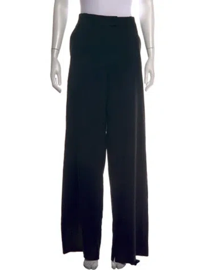 Pre-owned Ann Demeulemeester Vintage Wide Leg Pants In Black