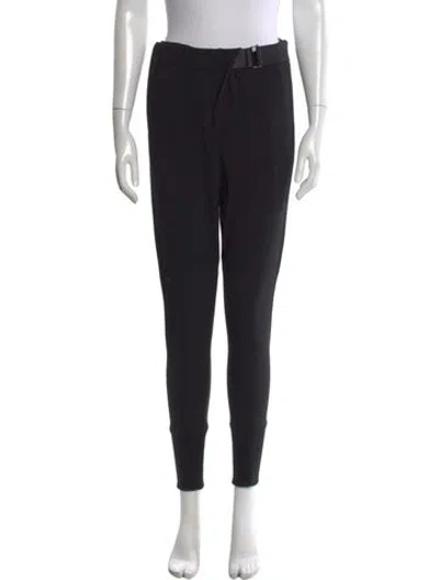 Pre-owned Ann Demeulemeester Virgin Wool Skinny Leg Pants In Black