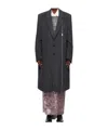 Ann Demeulemeester Viv High Comfort Tailored Coat In Gray