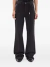 Ann Demeulemeester Belt Loop Jeans In Black
