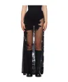 Ann Demeulemeester Black Vivi Maxi Skirt In Black