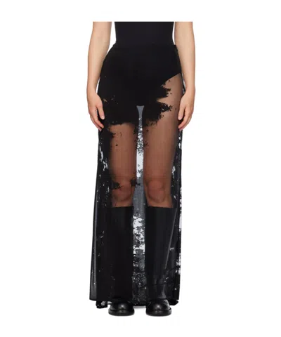 ANN DEMEULEMEESTER VIVI SPLIT SKIRT