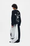 Ann Demeulemeester Eternal Roses Sweatshirt In Black