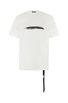 Ann Demeulemeester Graphic Print Oversize Cotton T-shirt In 001