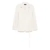 Ann Demeulemeester White Jackets - Blazers Men In White