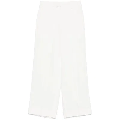 ANN DEMEULEMEESTER WHITE PANTS