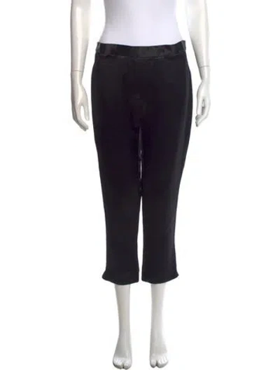 Pre-owned Ann Demeulemeester Wide Leg Pants In Black