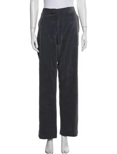 Pre-owned Ann Demeulemeester Wide Leg Pants In Blue
