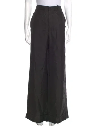 Pre-owned Ann Demeulemeester Wide Leg Pants In Gray