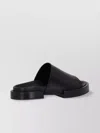 Ann Demeulemeester Wide Strap Open Toe Flat Sole Mules