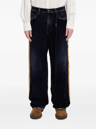 Ann Demeulemeester Wide-leg Jeans In Blue