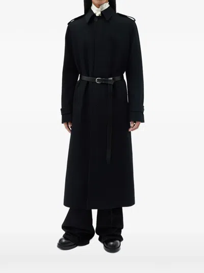 Ann Demeulemeester Wilmer Coat In Black