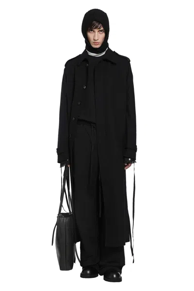 Ann Demeulemeester Wilmer Coat In Black