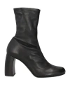 Ann Demeulemeester Woman Ankle Boots Black Size 8 Leather In Black