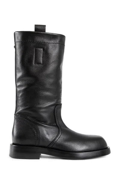 Ann Demeulemeester Woman Black Boots