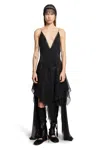 Ann Demeulemeester Woman Black Dresses In Black