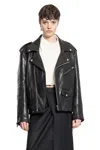 Ann Demeulemeester Woman Black Jackets In Black
