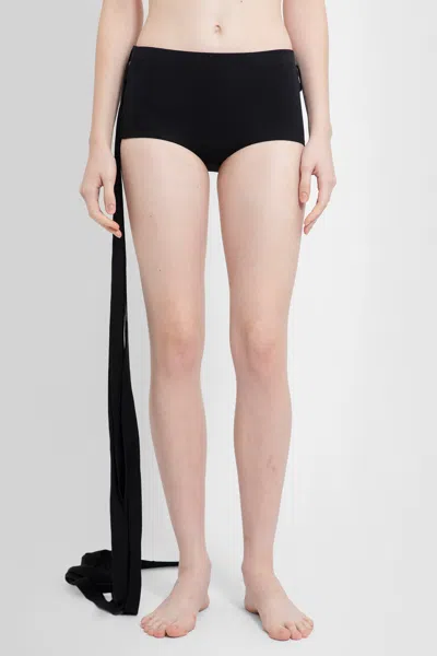 Ann Demeulemeester Woman Black Lingerie